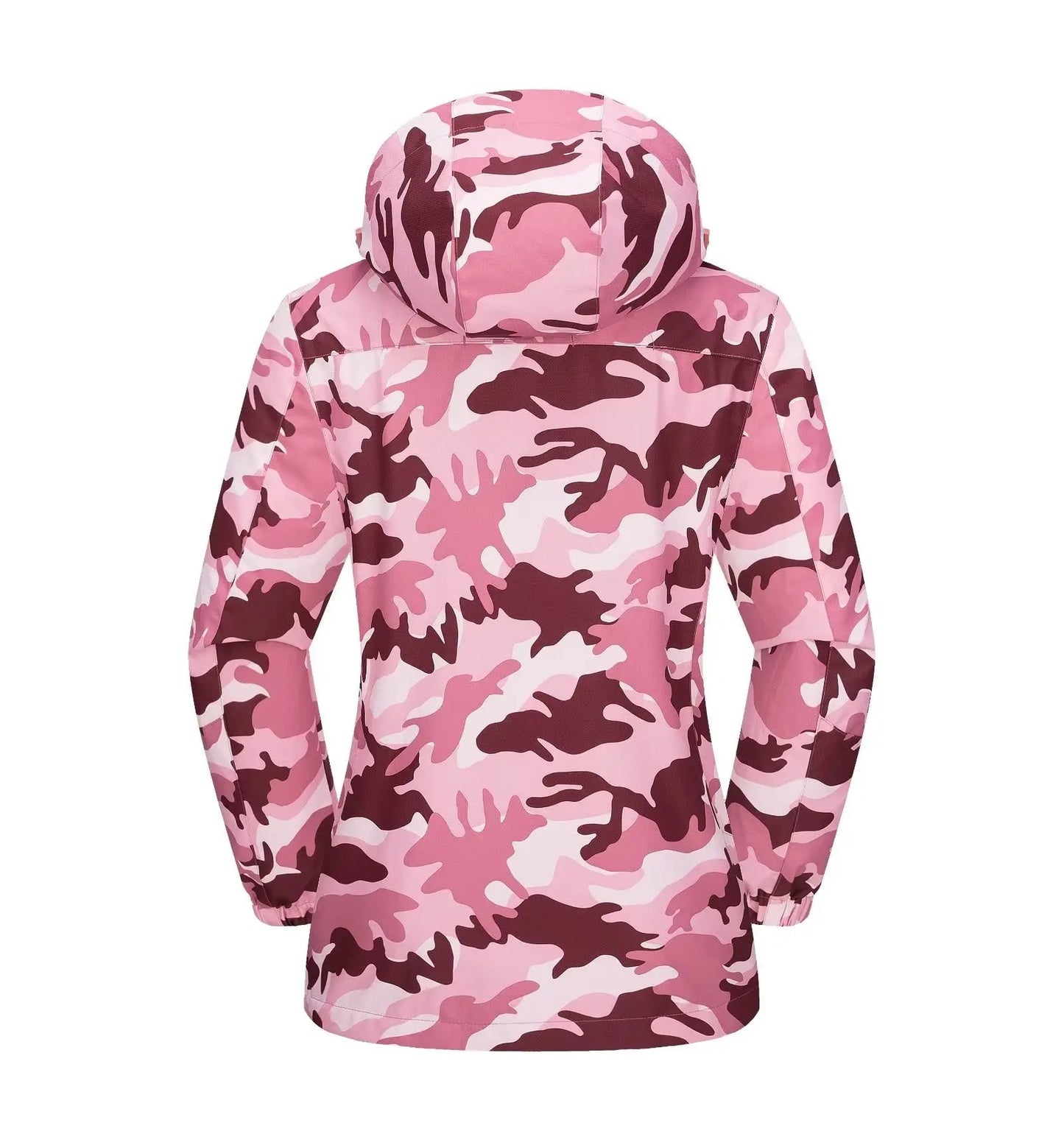 TACVASEN 3 in 1 Snow Mountain Jacket Women Winter Coats Waterproof Windproof Fleece Lined Ski Hiking Jackets Parka Hodded Coats