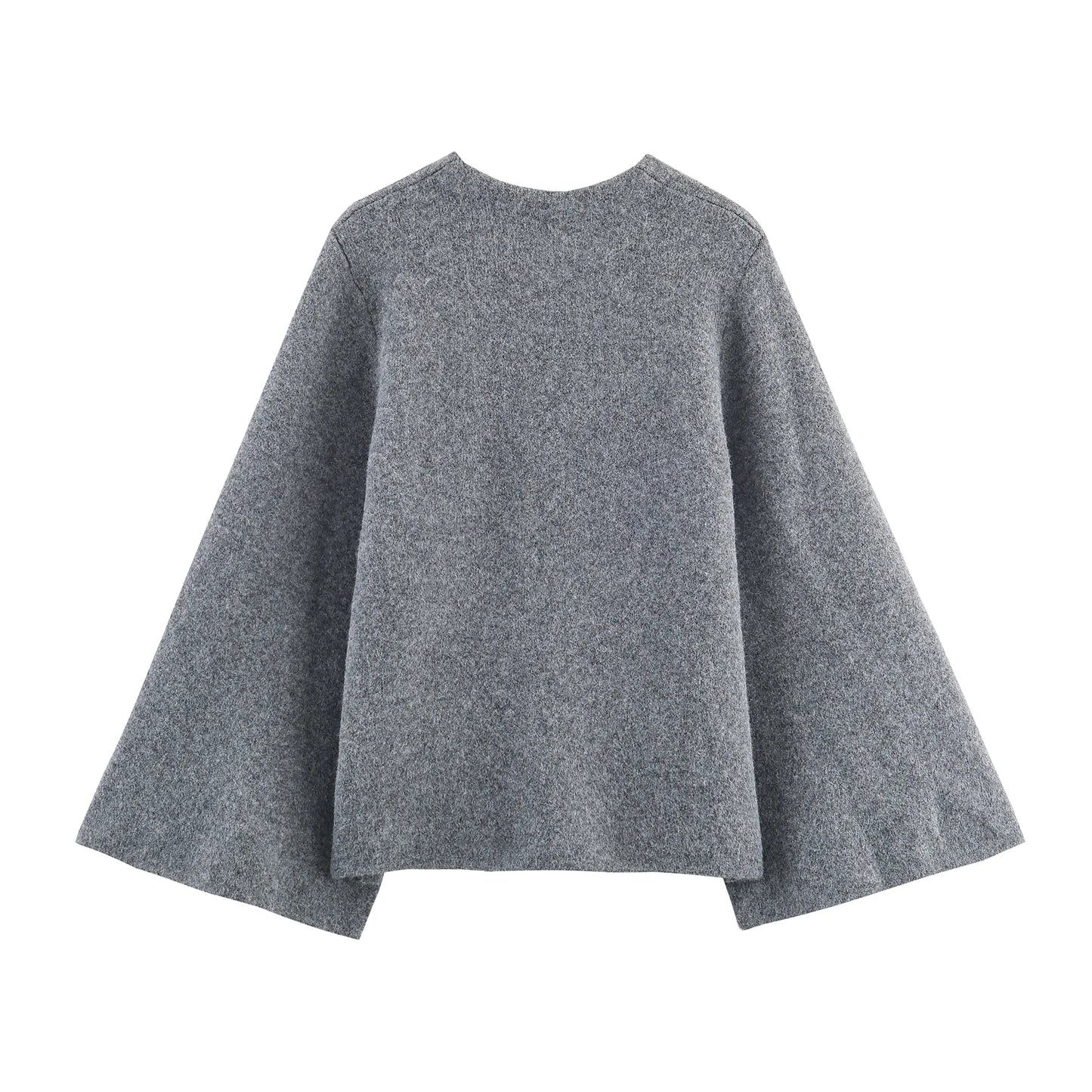 2025 Winter New Product Lazy Style Retro Kimono Style Knitted Open Sleeve Coat cardigan Coat for Women